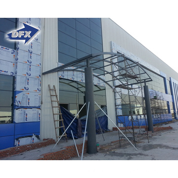 Qingdao light weight steel structure building steel frame for workshop in Mozambique
